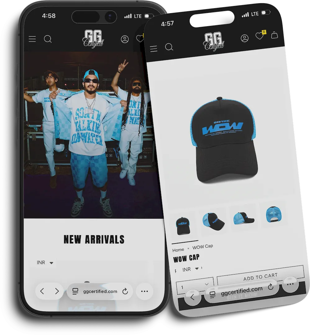 Built e-commerce webite on Shopify